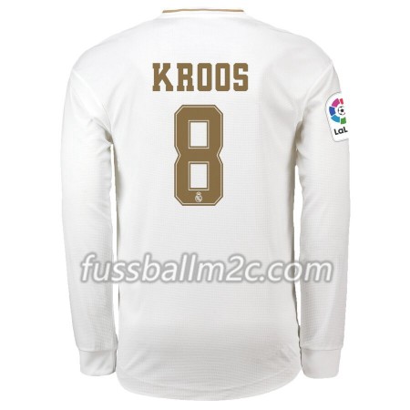 Fußballtrikots Real Madrid Toni Kroos 8 Heim Trikotsatz 2019-2020 Langarm Fußballtrikots Real Madrid Toni Kroos 8 Heim Trikotsatz 2019-2020 Langarm